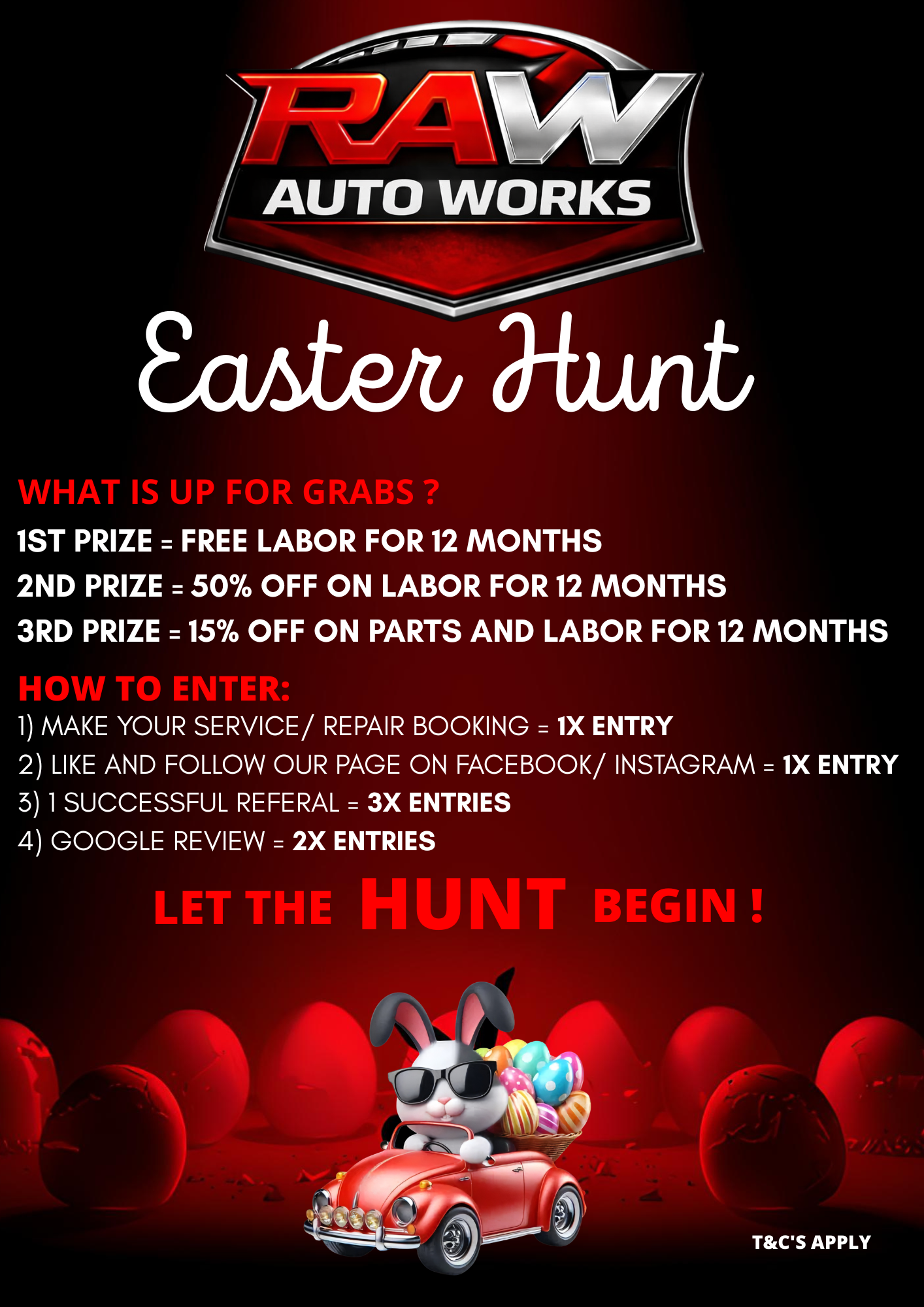 Easter Hunt Promotion